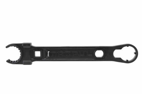 The Magpul armorer's wrench for AR-15 is made from hardened steel with phosphate finish